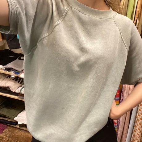 [USED]Vintage  Moss gerrn 半袖SWEAT🍃
