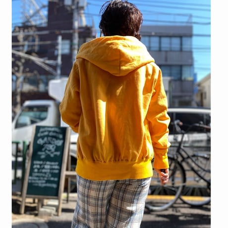 [USED] Yellow⭐︎ジップパーカー