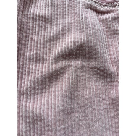 [USED] PINK♡ベロアコーデュロイトップス