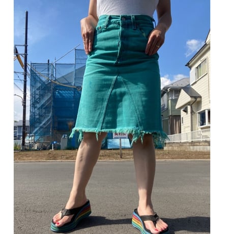 [USED]  Levi’s501 リメイクデニムスカート