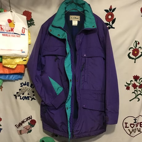 [USED]  L.L.Bean 綿入り ナイロンJKT