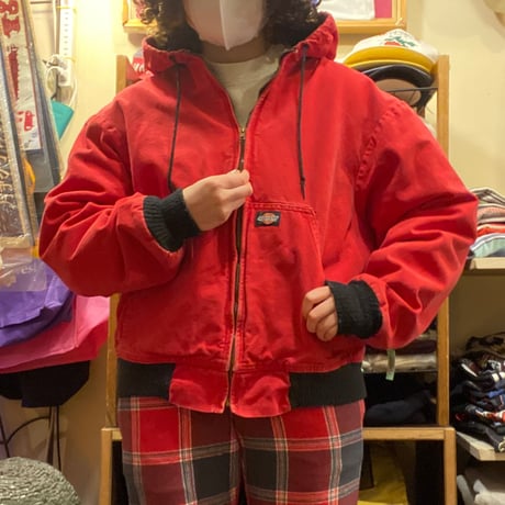 [USED] Dickies ダックPARKA 🌶 RED