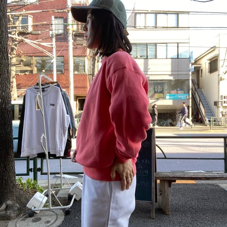 [USED]pink orange スウェット  🍊🩷