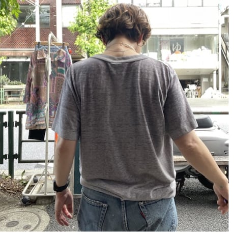 [USED] Vintage スケスケARMY Tee
