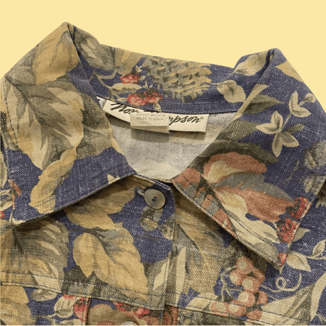 [USED] made in U.S.A.🌼花柄Gジャン