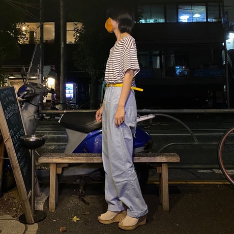 [USED] シンプル ボーダーTee