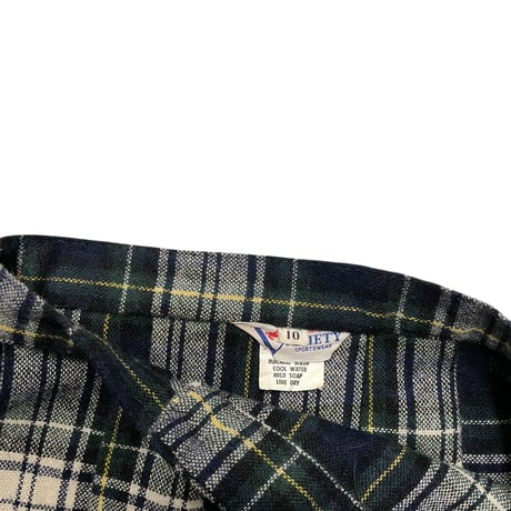 [USED]チェック巻きスカート