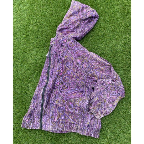 [USED] 総柄💜COTTONパーカー