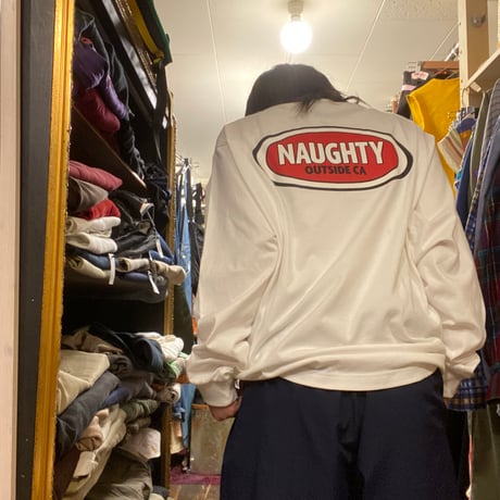 [Naughty] FAKE L/S tee