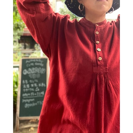 [USED] PERU cotton  P/O SHIRTS