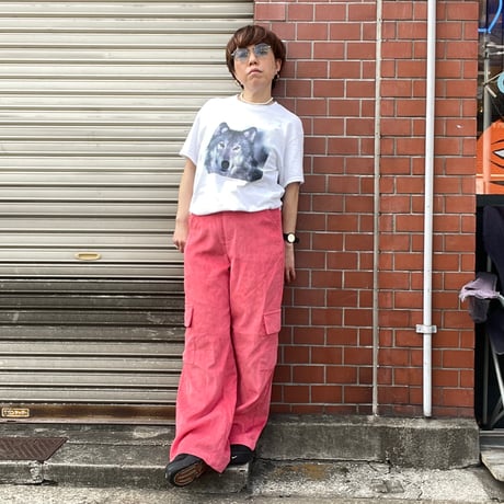 [USED]オオカミPHOTEプリント Tee 🐺