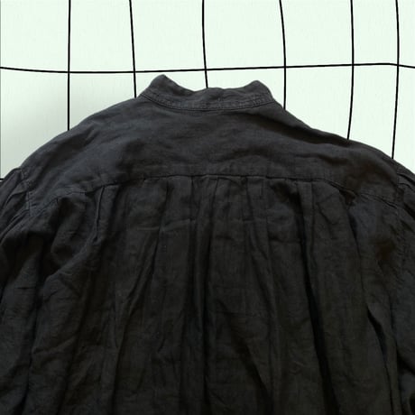 [USED] Leinen  BLACK チュニック🖤