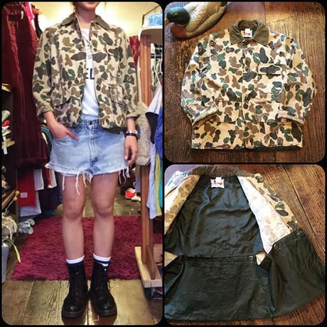[USED] カモ柄 ハンティングJKT