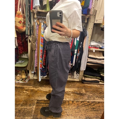 [USED] C.GREY LINEN PANTS
