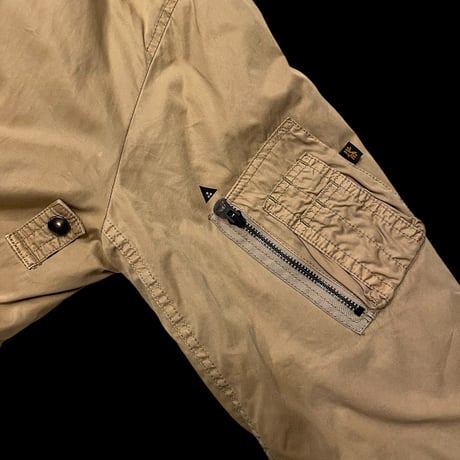 [QP ○△ ⇄ garden] 002 MA-1 BEIGE