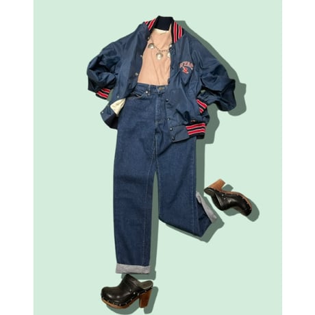 [USED] Champion "NYAC " スタジャン