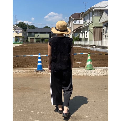 [USED] 鍵編みニットベスト