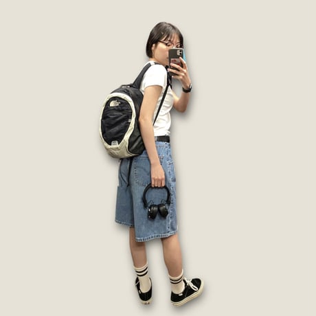 [USED]"SILVER TAB"  DENIM SHORTS（w31）