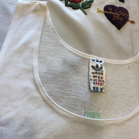 [USED] EURO vintage adidas！BIGタンクトップ
