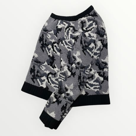 [USED] CITY CAMO モールヤーンニット