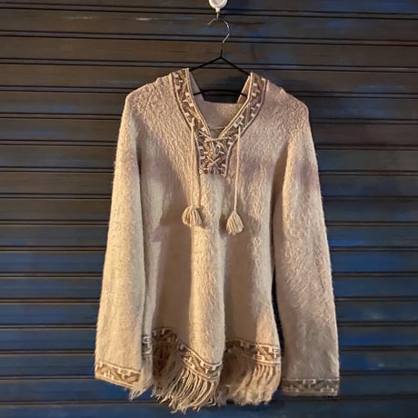 [USED] モヘア🦙フリンジ KNIT