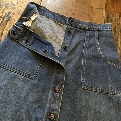 [USED] OLD  Denim skirt