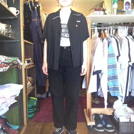 [USED] OLD レーヨンボウリングシャツ