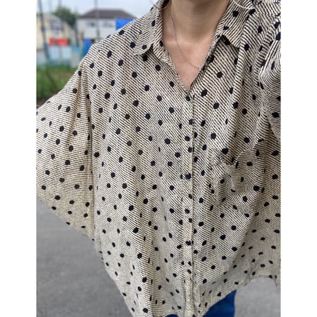 [USED] DIESEL ポンチョ風 シャツ