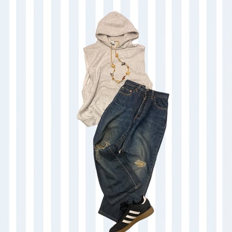 [USED] Cutoff No Sleeve PARKA
