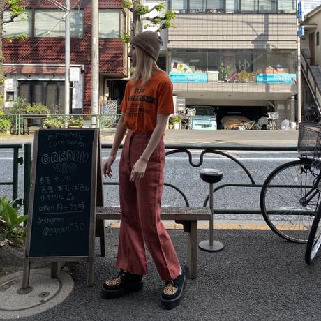 [USED] VINTAGE "Tom TOBIASSEN" Tee🧡