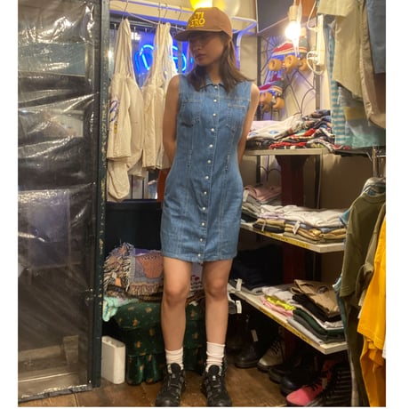 [USED] GUESSデニムワンピース✴︎