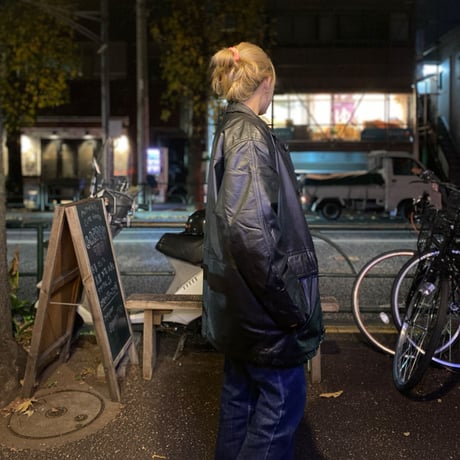 [USED] 柔らかいREAL LEATHER CAR COAT
