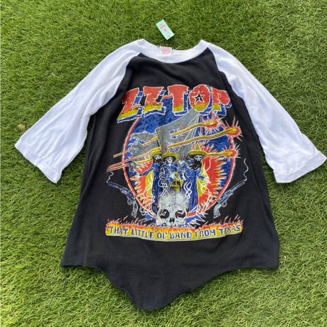 [USED] "ZZ TOP" VINTAGE パキTee