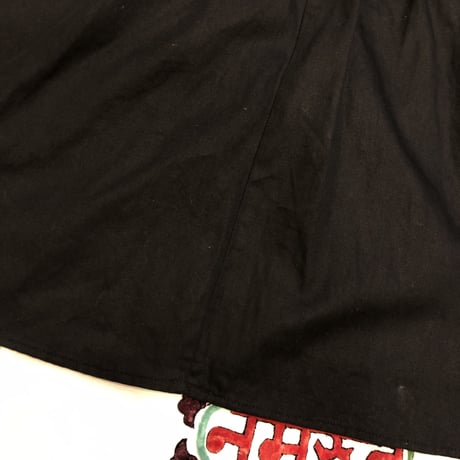[USED] BLACK ギャザースカート