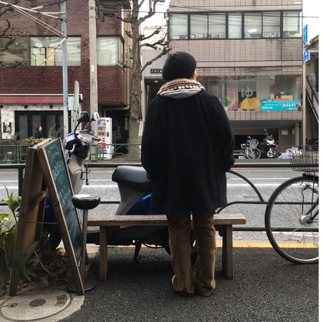 [USED] ANGOLA WOOL シンプル コート