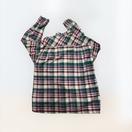 [USED] 80~90's ZIP ヘビーネルシャツ
