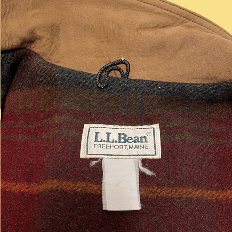 [USED] VINTAGE  L.L.Bean❤️COTTON JKT