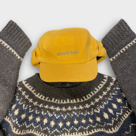 [USED] "mont-bell" 耳付き フリースCAP