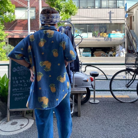 [USED] パイナッポー DENIM シャツ