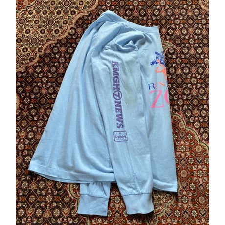[USED] RUN FOR THE  ZOO プリントロンTee⭐︎