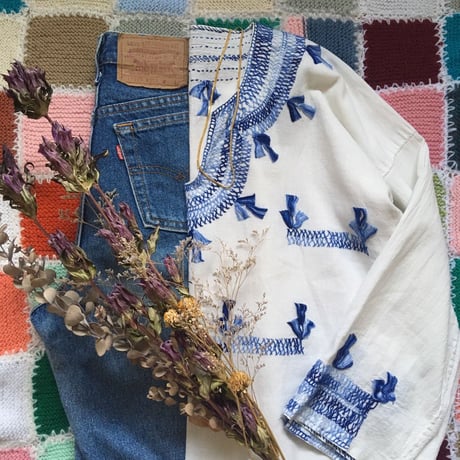[USED] 刺繍チュニック