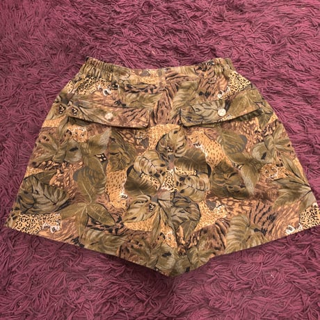 [USED] ジャングル柄 SHORTS