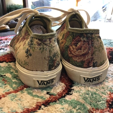 [DEAD STOCK] 90's VANS ゴブラン織り プリムソール