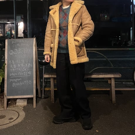 [USED] Schott VINTAGE ムートンJKT