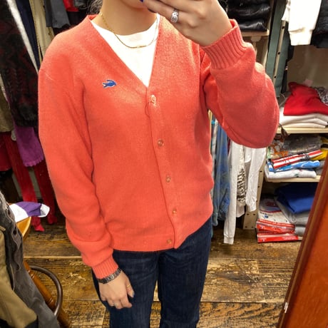 ［USED］小さめラコステカーディガン♡