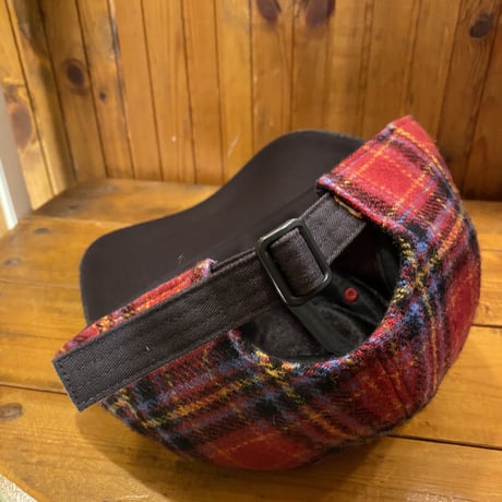 [USED] CHECK WOOL CAP