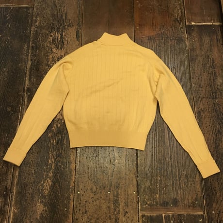 [USED] ハイネックリブニット