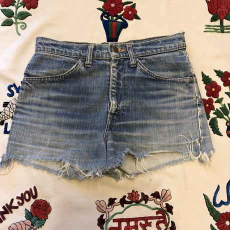 [USED] LEVIS BIG "E”! CUTOFF DENIM / W28