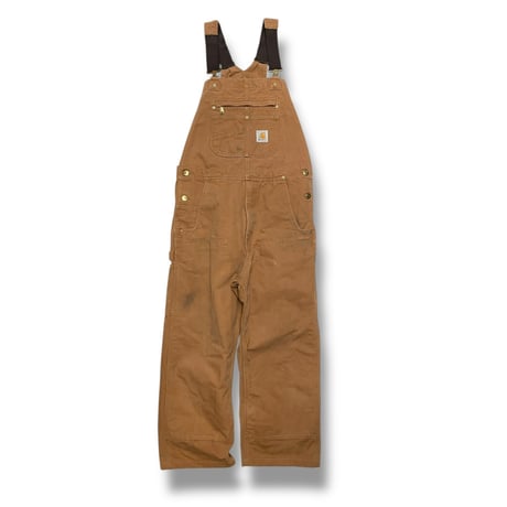 [USED] Carhartt ダック地 オーバーオール ダブルニー