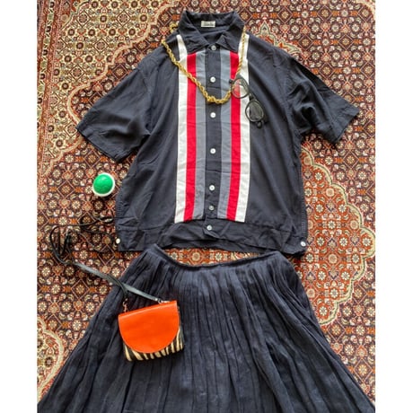 [USED] Good Size❤️Vintage レーヨンシャツ